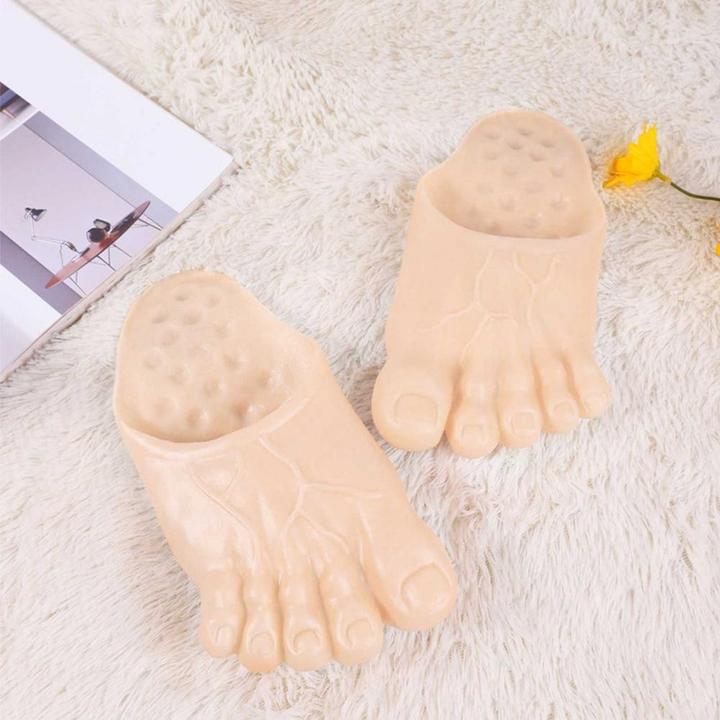 (Early Halloween Sale- 50% OFF) Halloween Simulation Big Toe Slippers- BUY 2 FREE SHIPPING