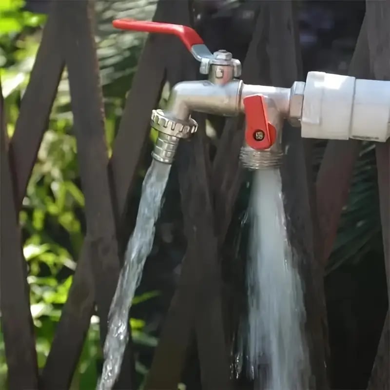 💥LAST DAY SALE 50% OFF💥Double Outlet Outdoor Tap