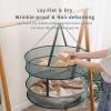 (🔥Last Day Promotion-48%OFF)Foldable Drying Basket for Socks & Sweater(Buy 2 get 1 Free)