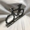 Upcycled Bike Chain 3D Bike Sculpture