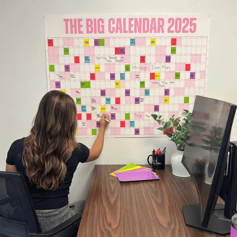 🎁Last Day Promotion 50% OFF🔥The Big Class Calendar 2025 | Dry Erase