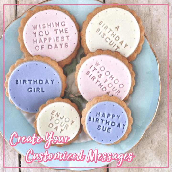 DIY Letter Cookie Stamp