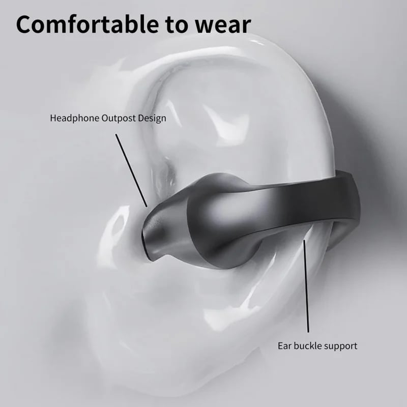 💗Mother's Day Sale 48% OFF🎁 Wireless Ear Clip Bone Conduction Headphones🎧