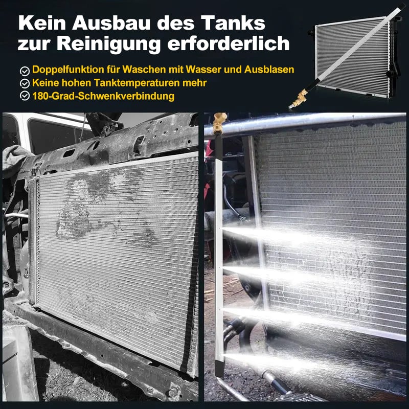 🔥Letzter Tag 50% RABATT -60 cm (23,6 Zoll) verdickter Heizkörper-Reinigungsstab mit Wasser- und Luft-Mehrzweckanschluss