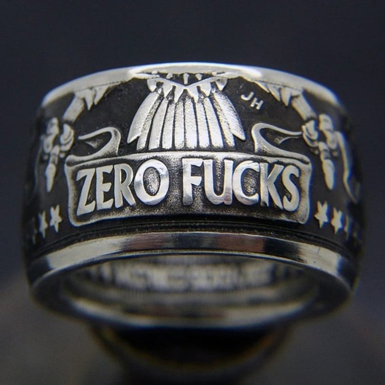 🎁 Classic Morgan Dollar Coin Ring