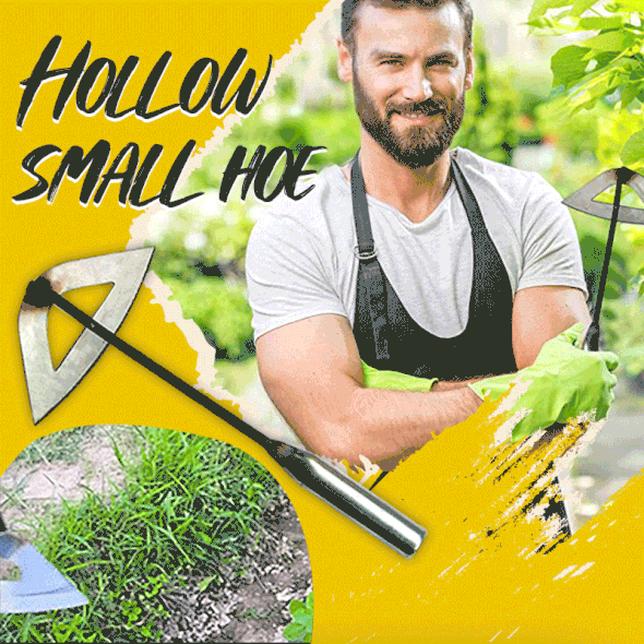 (SUMMER HOT SALE - 50% OFF) New All-steel Hardened Hollow Hoe - Buy 2 Free Shipping