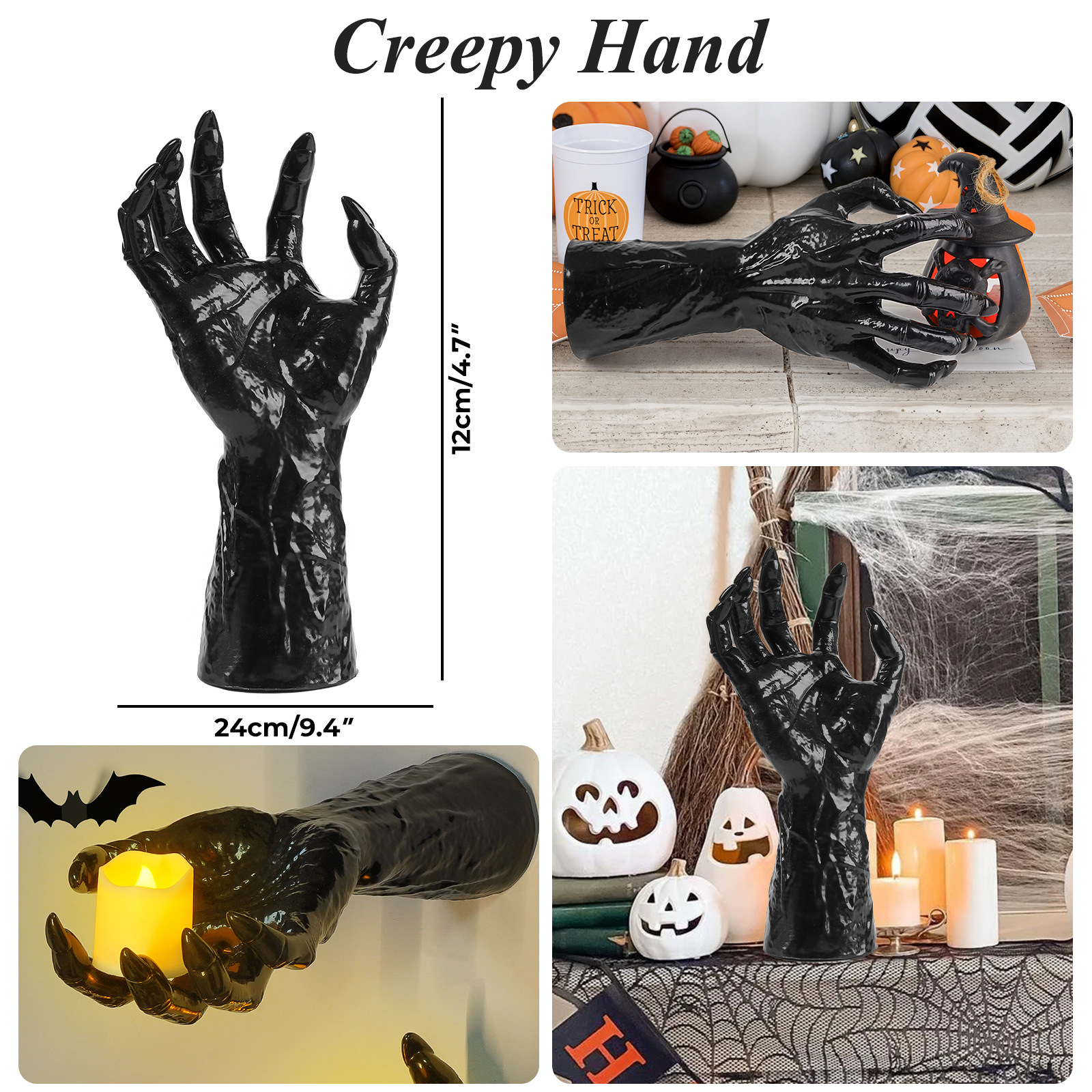 🔥Last Day Promotion 50% OFF🔥Halloween Wall-Mounted Scary Ghost Hand Decoration