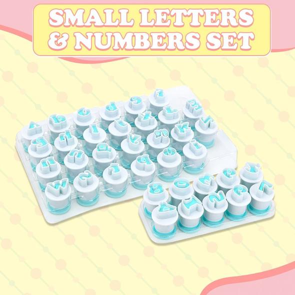 (Woman's Day Sale-Save 50% OFF) Alphabet Fondant Plunger Cutter