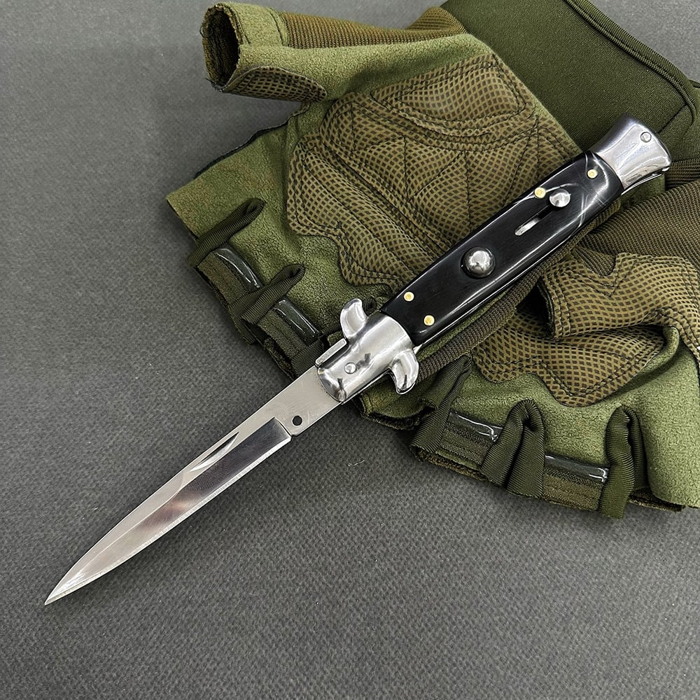 Handmade Old School Italian Stiletto Pocket Knife