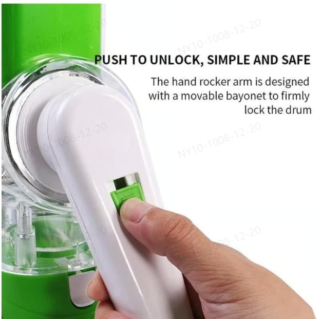 🔥3 in 1 Rotary Cheese Grater Vegetable Slicer