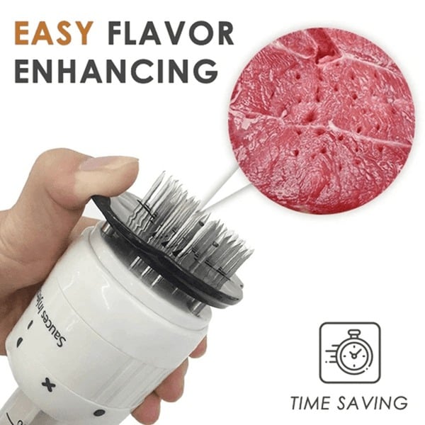 🔥Last Day Promotion 70% OFF🔥Stainless Steel Marinade Meat Injector⚡BUY 2 FREE SHIPPING