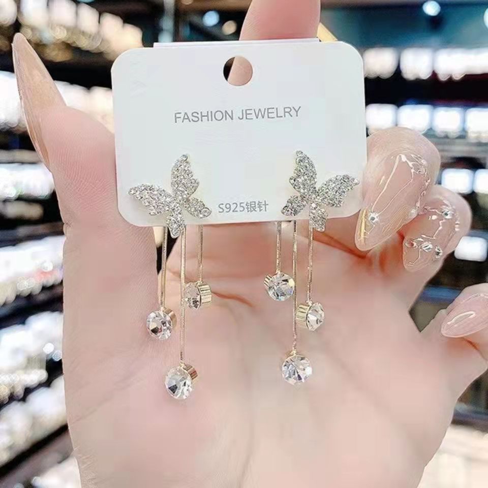 💖2022 Mother's Day Promotion- 40% OFF🌹Shiny Butterfly Earrings