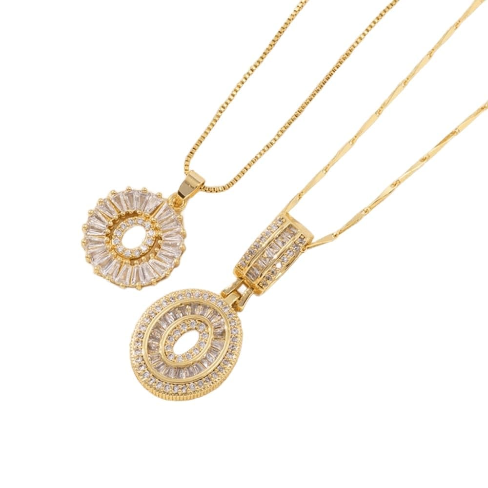 [LAST DAY 49% OFF]  🔥Initial Letter Pendant Necklaces - 2 Pack
