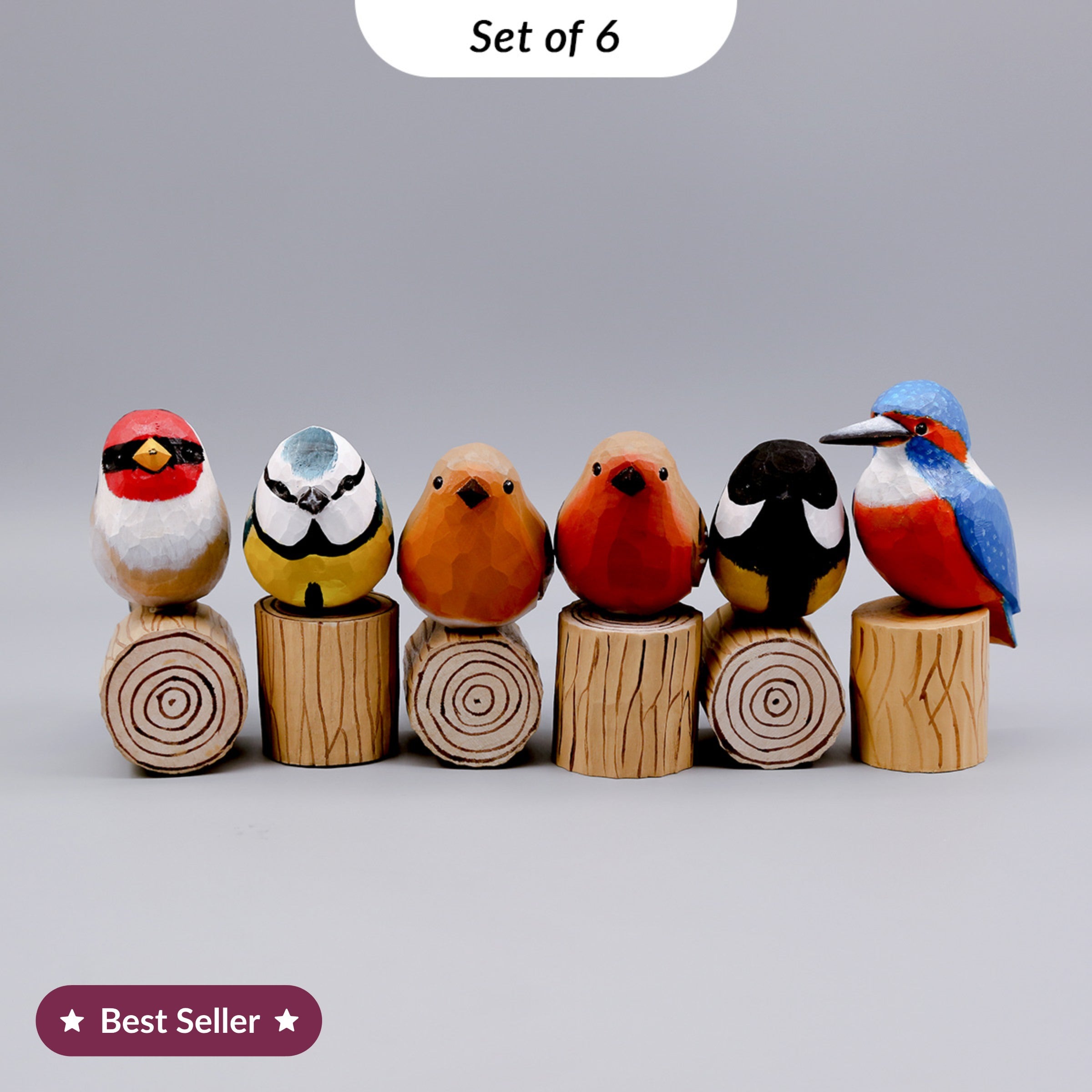 🔥LAST DAY SALE 70% OFF💥Handmade Birds + Stand⚡Buy 4 Free Shipping