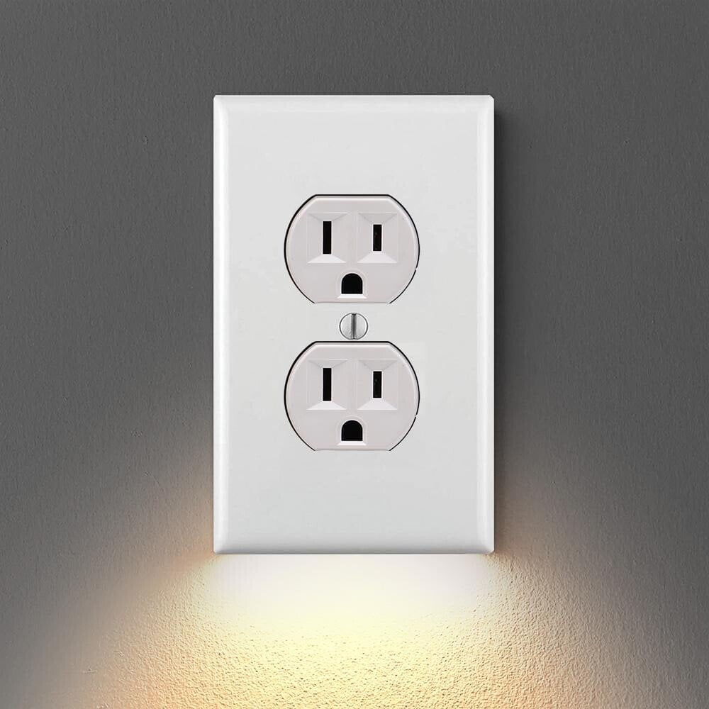 (🔥LAST DAY PROMOTION - SAVE 49% OFF)💡Outlet Wall Plate With Night Lights-No Batteries or Wires