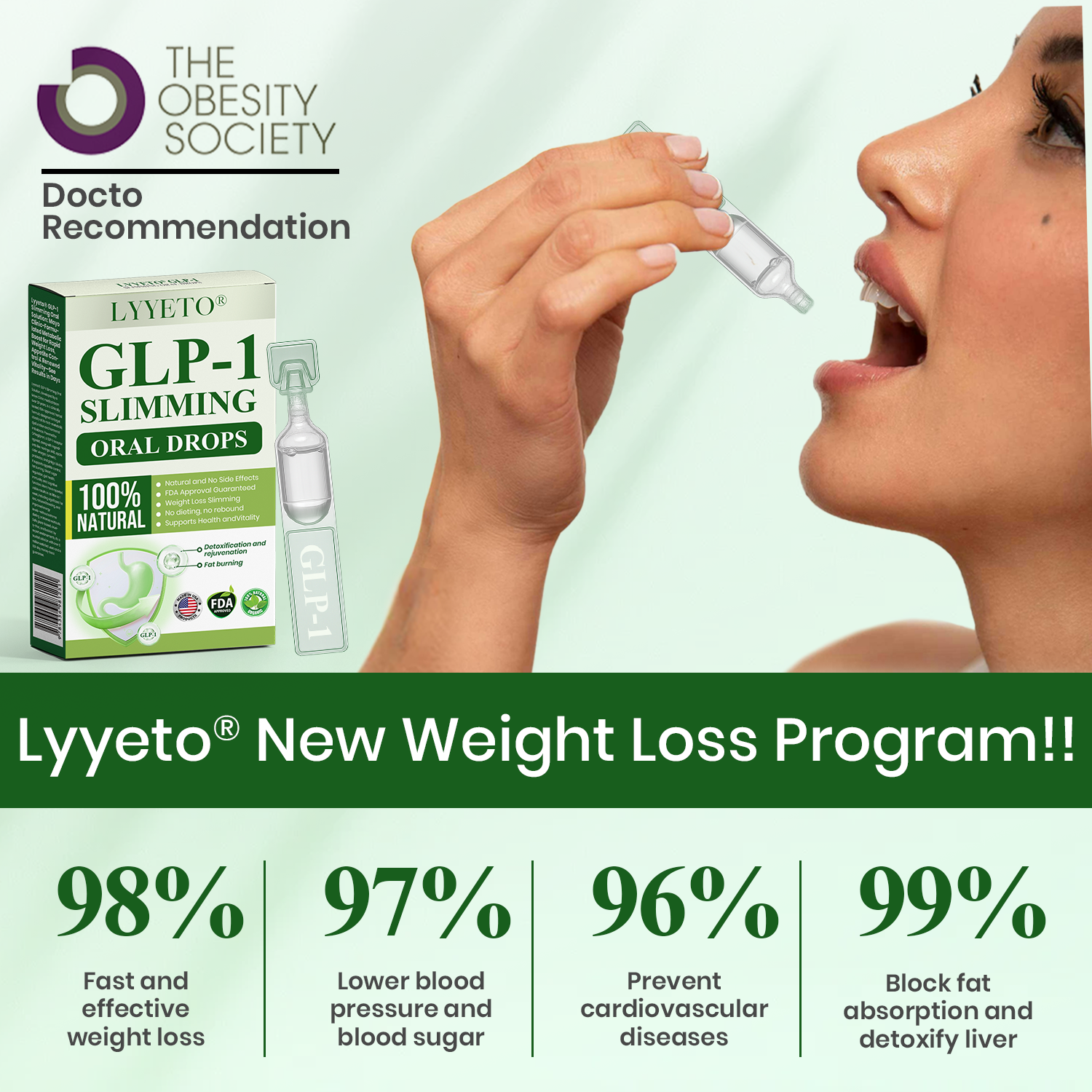 Lyyeto®GLP-1 Slimming Oral Drops 🌈