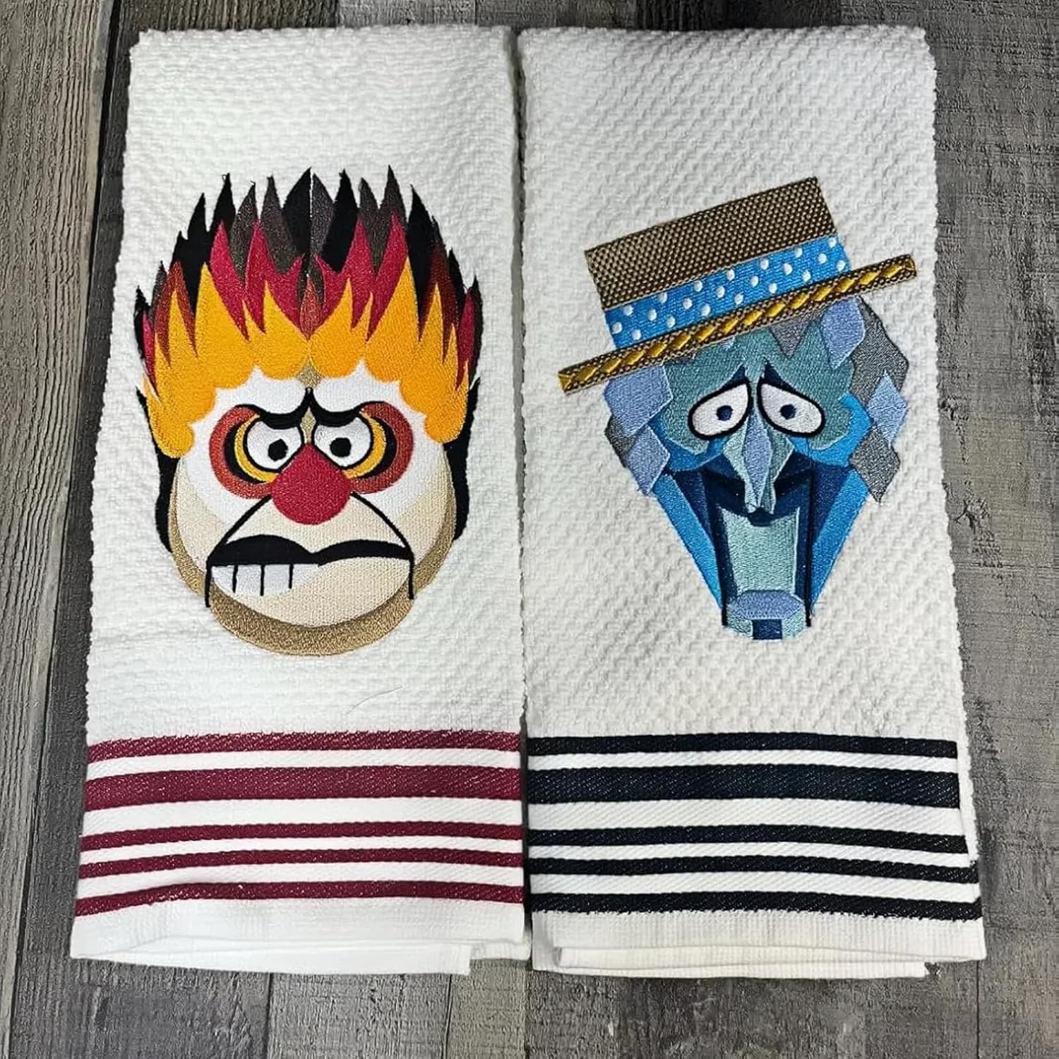 (🎄Early Christmas Sale - 49% OFF)🔥Heat Miser & Snow Miser Christmas Towel