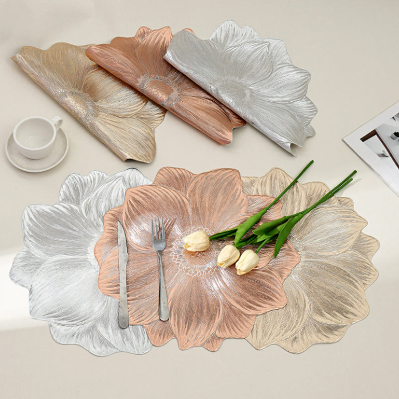 🔥Last Day Promotion 50% OFF🔥Lotus-Shaped Heat-Resistant and Washable Placemat