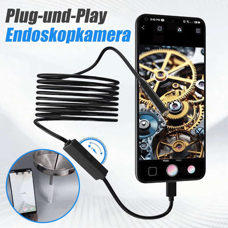 🔥Letzter Tag 49% Rabatt🔎Plug&Play Endoskopkamera(1920*1440P)