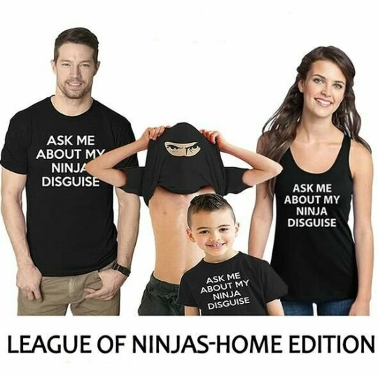(🔥HOT SALE - 48% OFF) Ninja Disguise Flip T-shirts - BUY 2 FREE SHIPPING