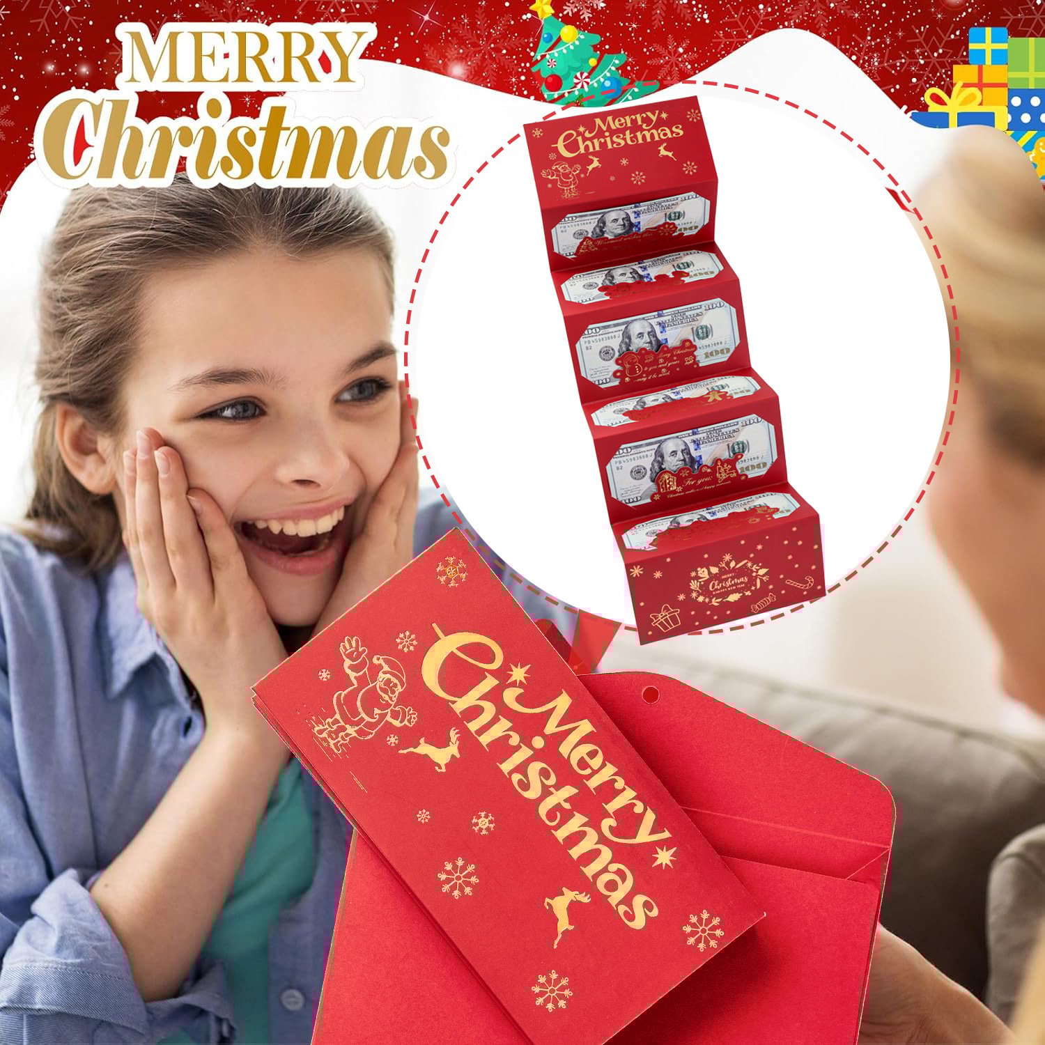 🔥Last Day Promotion 50% OFF🔥Christmas Money Envelope