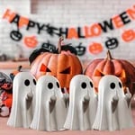 🔥⏰Last Day Sale - 70% OFF👻 Purely Handmade Cute Ghost Statue🎉Buy 4 Get 3