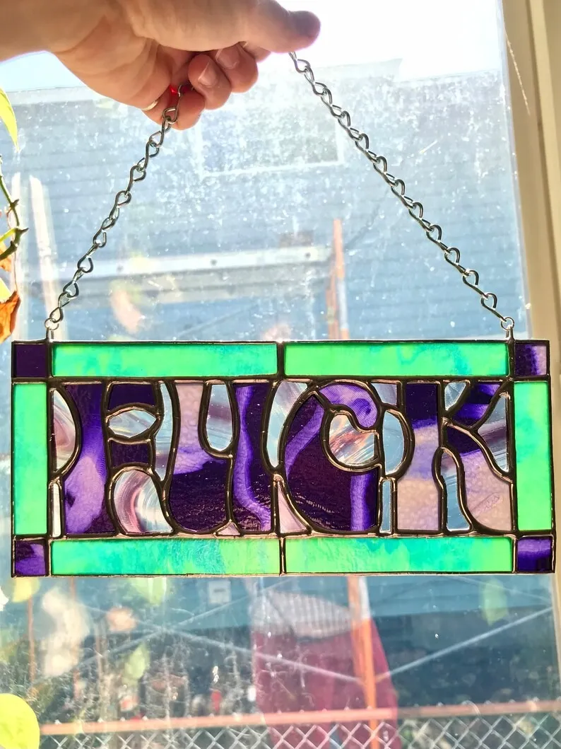 🔥Last Day 49% OFF😎 F*CK Suncatcher