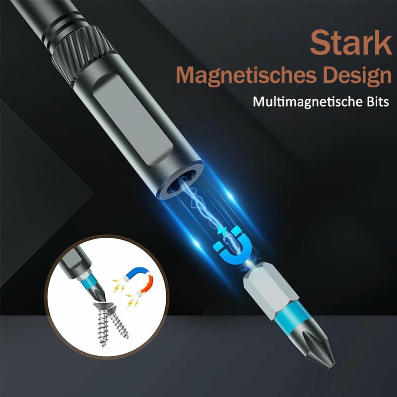 🔥Letzter Tag Verkauf 49% Rabatt🔧24-in-1 DIY Schraubendreher-Set – Magnetisch, Kompakt & mit Ratsche
