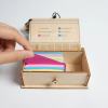 🎄TikTok Christmas Sale -70% OFF✨✝️Handmade Wooden Bible Verses Box - Daily Bible Verses (🎁 A Reminder of God's Words💖)