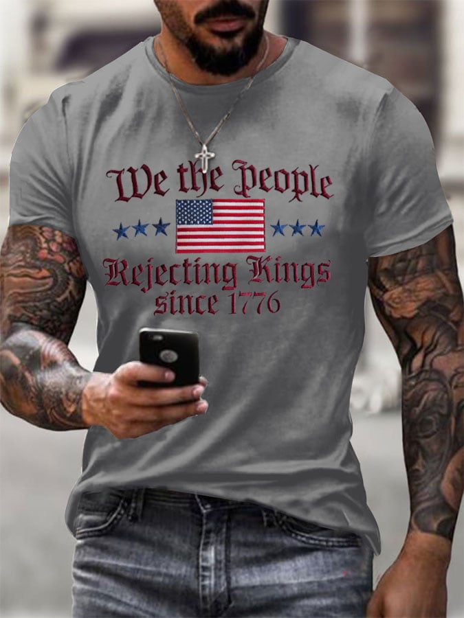 Men's FDT Printed Casual T-Shirt
