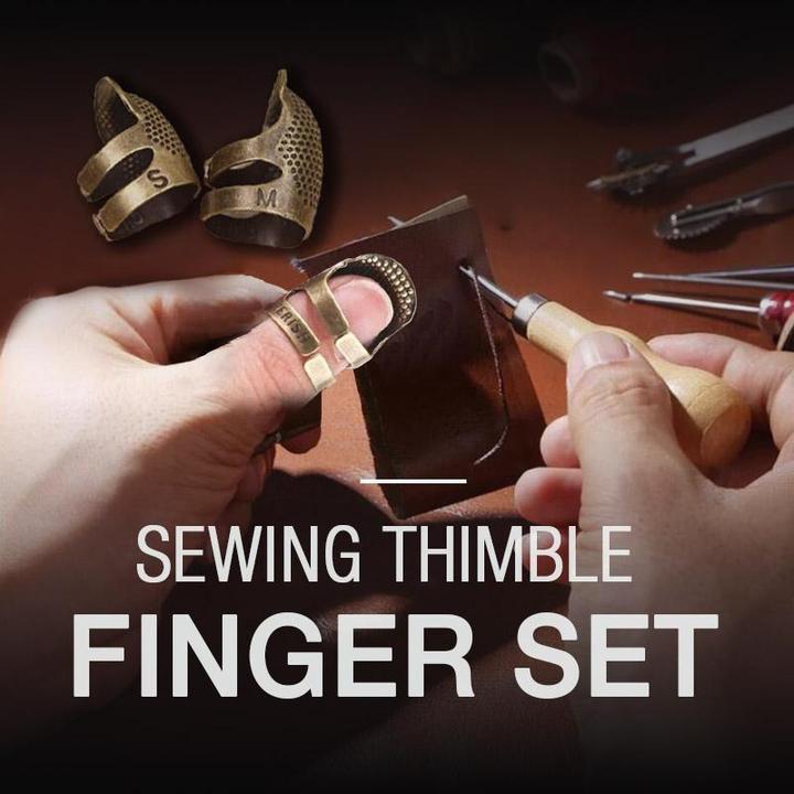 (NEW YEAR PROMOTION - SAVE 50% OFF) Sewing Thimble Finger Protector(2PCS)