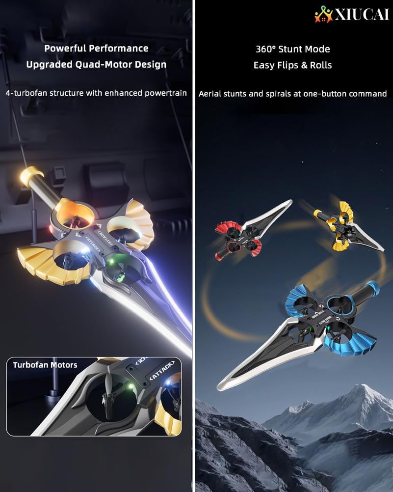 💥LAST DAY SALE 50% OFF💥Dual Remote Control Flying Sword Toy⚡BUY 2 FREE SHIPPING