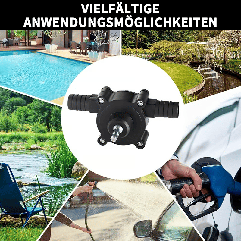 🔥🎁Tragbare elektrische Bohrmaschinenpumpe