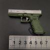 Mini pistol model keychain