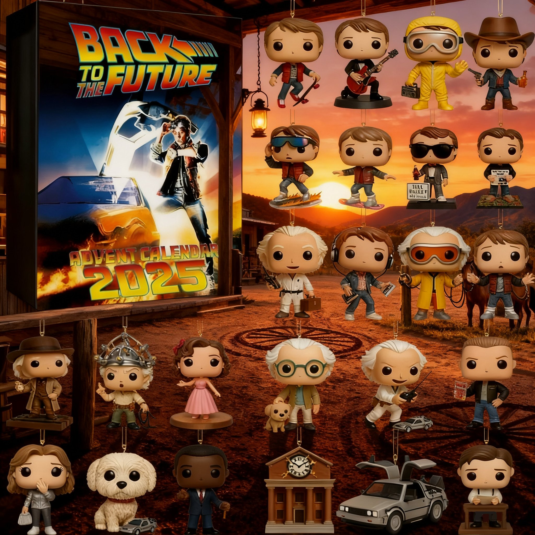 Back to the Future Advent Calendar 2025 🎁 24 Gifts Inside!