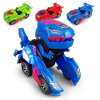 PERFECT GIFT FOR KIDS🎁 LED DINOSAUR TRANSFORMATION CAR TOY