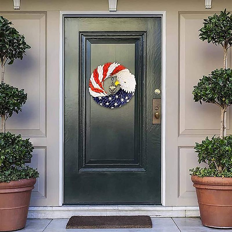 🔥Handmade American Eagle Patriot Wreath-Buy 2 Get Free Shipping