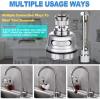 3 Modesl Water Pressure 360° Rotatable Faucet Sprayer Head