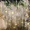 🎄TikTok Christmas Sale -70% OFF✨Winter New Year Party Supplies Set 🎅- Crystal Snowflake Ornaments For Christmas Tree