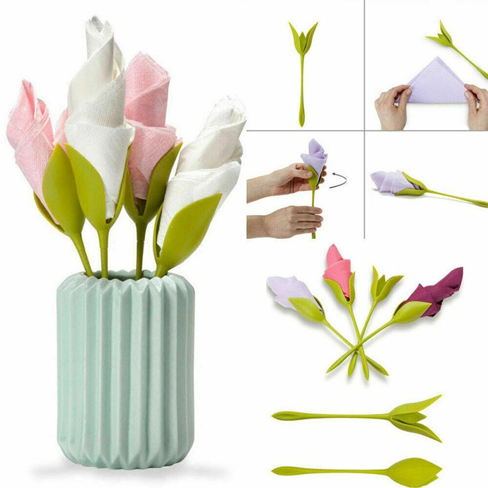【Spring promotion】3-Second Bloom Napkin Folder