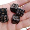 😍😍Early Christmas Sale 50%OFF-Handmade Black Skull Dice(5PCS)Buy 2 Free Shipping