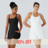 🔥LAST DAY PROMOTION 70% OFF💥Women Workout Tennis Dress With Built In Bra Shorts