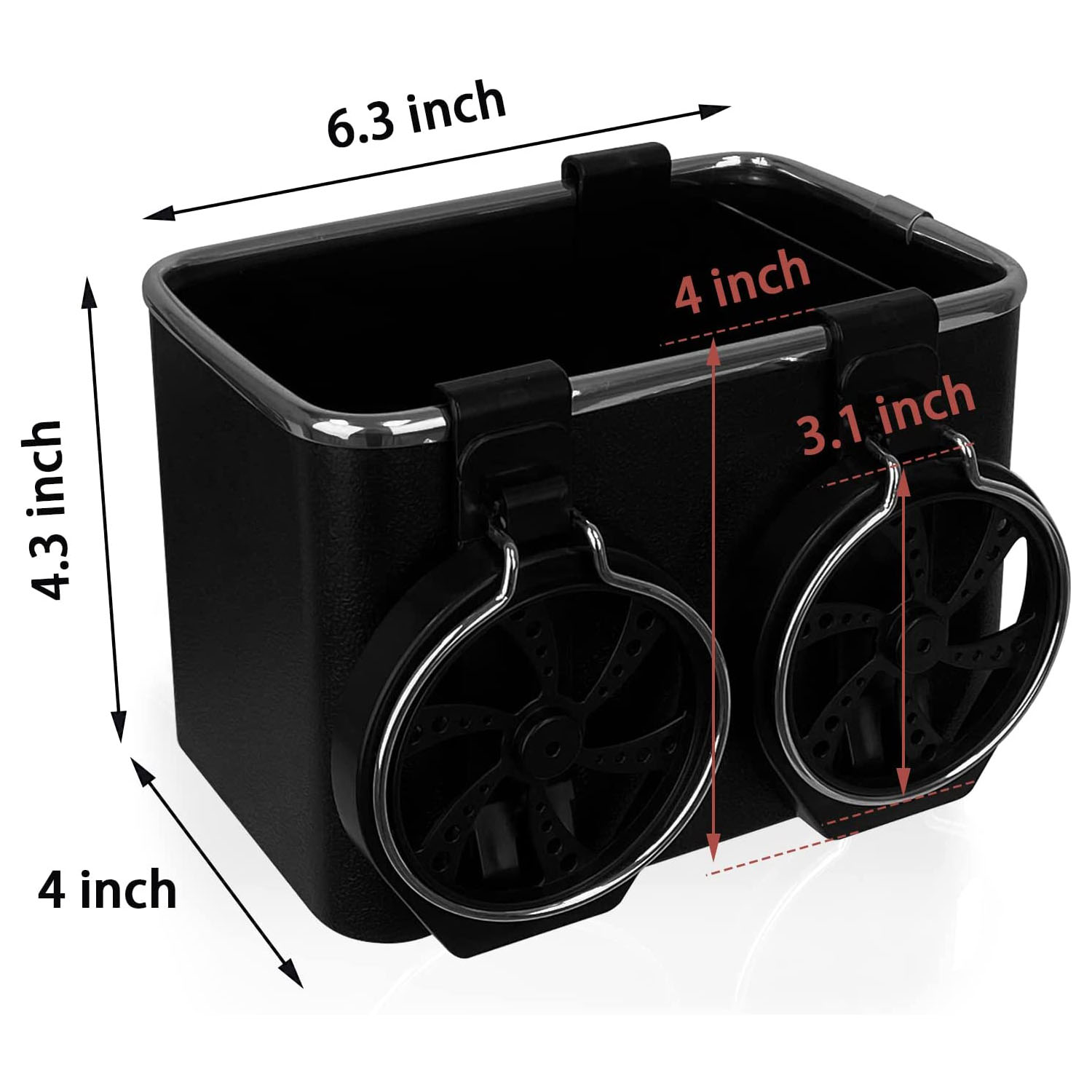 (🔥Last Day Promo - 49% OFF🔥) Car Armrest Storage Box Water Cup Holder, Buy 2 Get Extra 10% OFF & Free Shipping