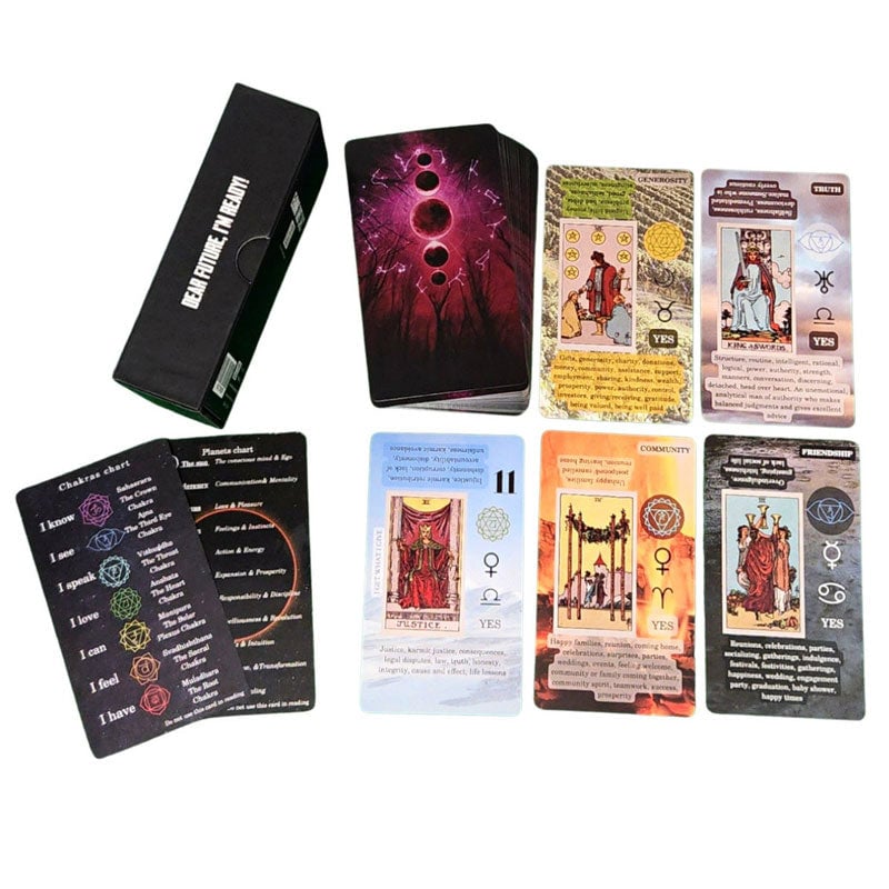 🔥Last day 48% OFF - 😍Rider Waite Tarot Cards Set For Beginners