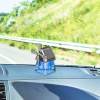 Ashtash Auto Windmill Design Solar Car Perfume Air Freshener Perfume