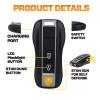 🎁TikTok Last Day Sale - 70% OFF🔥VOLTAX V57 Hi-Tech Stun Flashlight Car Key ⚡Smart Defense - Stay Safe