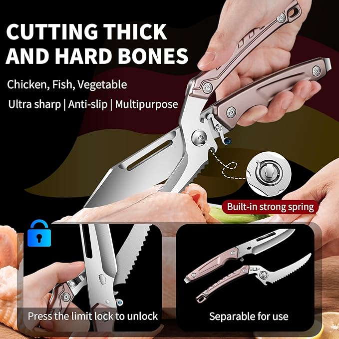 Heavy Duty Poultry Scissors