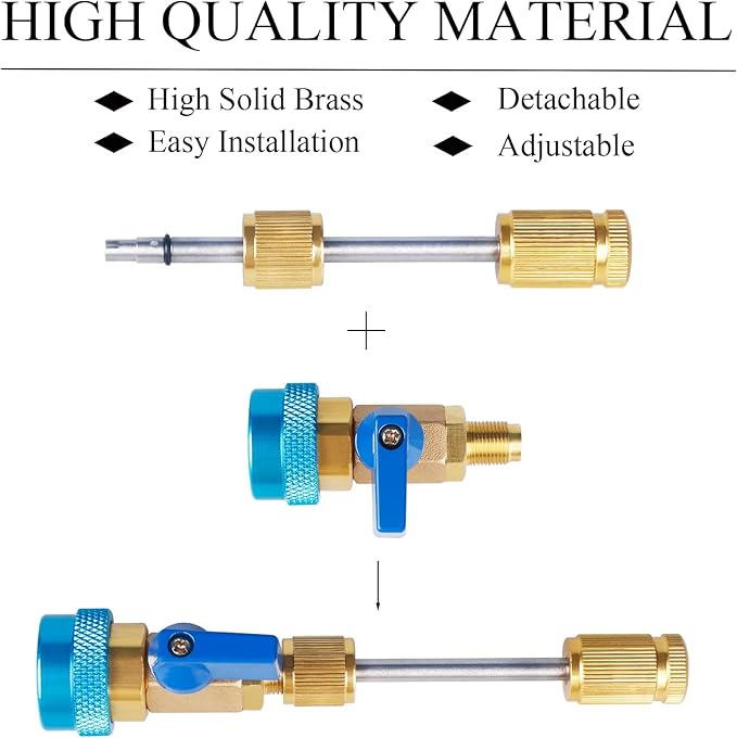 🎁Last Day Sale - 70% OFF🔥R134A Valve Core Remover and Repair Tool Kit