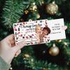🎁TikTok Last Day Sale - 70% OFF🎉Funny Couples Christmas Gift - Personalized Photo Wooden Slider Ornament For Couples