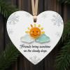 🌊💙Treasures of the Sea, Symbols of Friendship – ❤️ Sea Glass Heart Ornaments✨